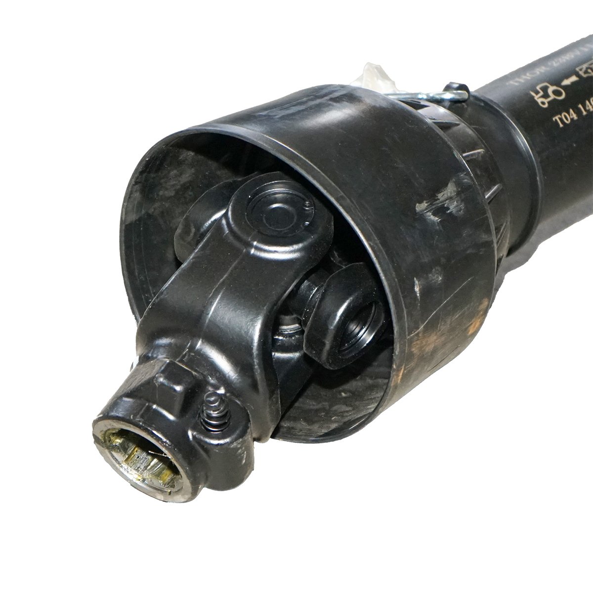Cardan 1400 mm T4 cruce 27x74,6 (teava triunghiulara) 1 3/8 Z=6